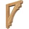 Ekena Millwork Merced Arts & Crafts Rough Sawn Bracket, Western Red Cedar, 4"W x 30"D x 36"H BKT04X30X36MRC03RWR - alternate 1